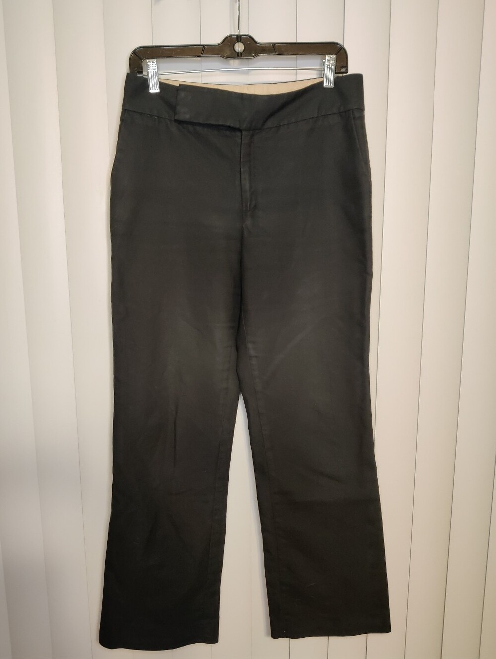 Banana Republic 100% Cotton Women’s Black Trousers